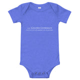 Gilder Lehrman Institute onesie (white logo)