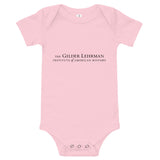Gilder Lehrman Institute onesie (black logo)
