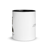 Abraham Lincoln silhouette (two-color mug)