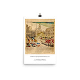 Paul Revere's engraving of the Boston Massacre, 1770 (poster)