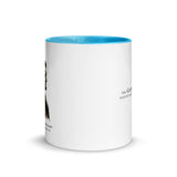 Abraham Lincoln silhouette (two-color mug)