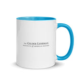 Abraham Lincoln silhouette (two-color mug)