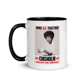 Shirley Chisholm campaign poster (two-color mug)