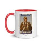 World War II recruiting, 1943 (two-color mug)