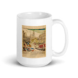 Paul Revere's engraving of the Boston Massacre, 1770 (mug)