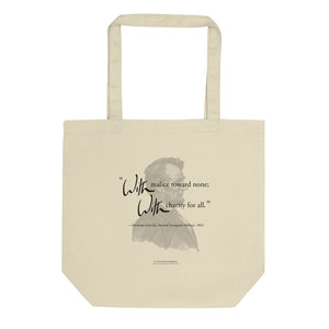 Lincoln "With Malice Towards None" tote bag