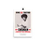 Shirley Chisholm campaign poster, 1972 (poster)