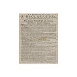 Declaration of Independence [Charleston, 1776] puzzle