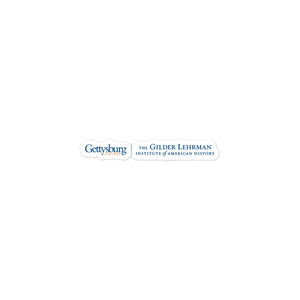 Gettysburg College-Gilder Lehrman MA in American History sticker (logo)