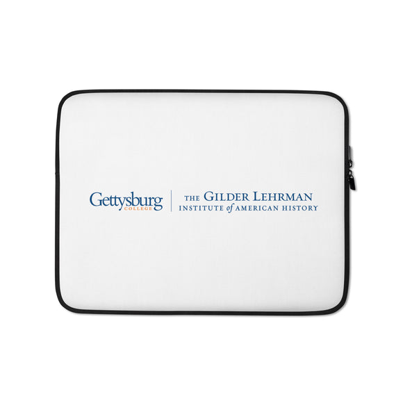 Gettysburg College-Gilder Lehrman MA in American History laptop case (classic logo)
