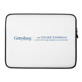 Gettysburg College-Gilder Lehrman MA in American History laptop case (classic logo)
