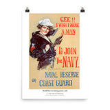 World War I recruiting poster, 1918