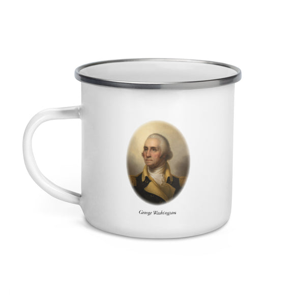 George Washington (enamel mug)