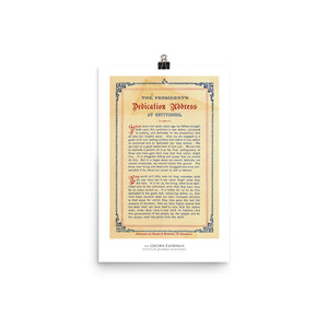 The Gettysburg Address (poster)
